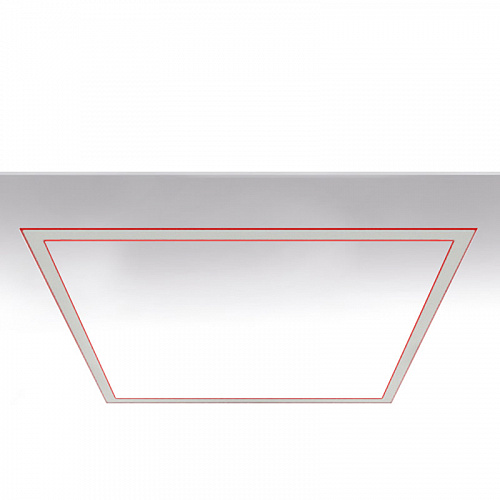 ART-inLINE40-PROF SQUARE LED Светильник встраиваемый квадрат Downlight   -  Встраиваемые светильники 